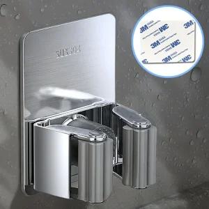 일반형 스텐 청소 도구 걸이/우산/거치대/대걸레/밀대/마대/대걸래/홀더/빗자루/청소기/행거/꽂이/걸이대