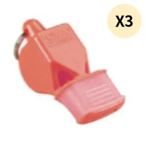 폭스 호루라기 휘슬 호각 CMG 운동 경기 오렌지 X3개