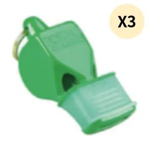 폭스 호루라기 휘슬 호각 CMG 운동 경기 네온그린 X3