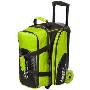 볼러스토어 제품 모시 블레이드 프리미엄 더블 롤러 볼링백 라임 블랙