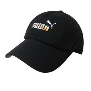 푸마 PUMA 에센셜 러브 유나이티드 베이스볼 벨크로 볼캡 야구 골프 모자 블랙 025985-01