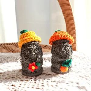 제주 베베루방 돌하르방 석고 방향제 디퓨저 감귤향 시트러스 여행 기념품 선물