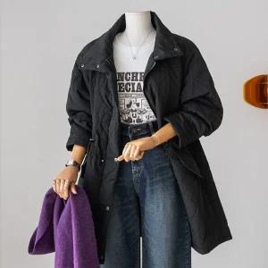 (안나앤플러스) A. 테온 4온스 스트링 패딩[패딩D0918I03] 빅사이즈