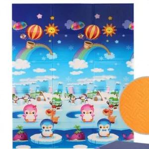 아마다 특수코팅 방수 캠핑매트 중형 펭귄 캠핑 6인용