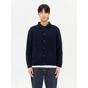 탑텐 TOPTEN 남성 소프트 셔닐 카라 가디건 MSF1EC1903