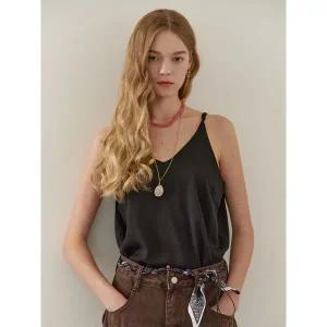 [마쟈]투웨이 쉬폰 크레이프 우븐 슬리브리스 탑_P403795166