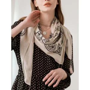 [마쟈]페이즐리패턴 태슬 스카프_P396345020