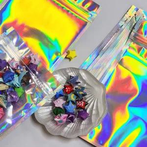 C 홀로그램 지퍼백 12x18cm