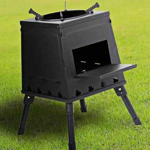 화목난로 캠핑화목난로 가정용 캠핑난로 야외 접이식