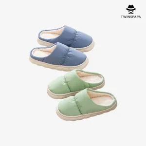 남성 여성 방수 패딩 털 방한 실내화 P0000UAX