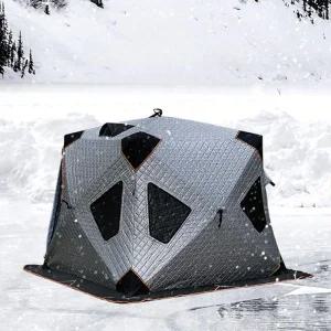동계 원터치 큐브텐트 빙어텐트 3-4인용 누빔텐트