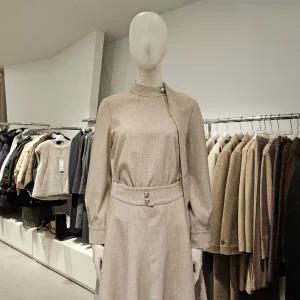 [대구백화점] [미센스]하이넥타이장식블라우스(MB4YBLM185Z)