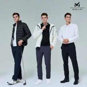 [NS홈쇼핑]밀레골프 25FW 남성 트리코트 본딩팬츠 3종[35443805]