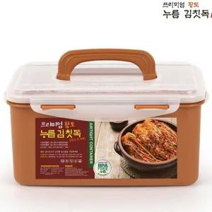 누름 김치통 황토 누름 김치냉장고 김치통 대용량 숙성 밀폐 장독대