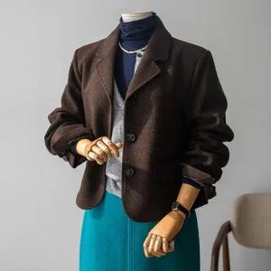 (안나앤모드) A. 사카 울 숏자켓[자켓D0923P03]