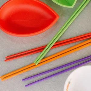 국산 실리콘 젓가락 프리미엄 안전 내열 실리콘 조리 젓가락 위생 볶음 세트 용품 도구