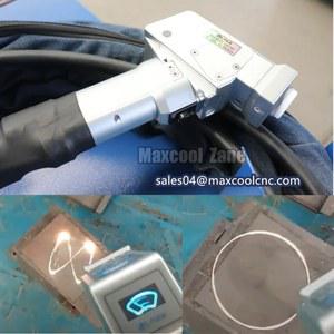 연속 레이저 청소 기계, 이중 축 레이저 건, 1500W, 2000W, 레이저 녹 페인트 제거, 긴 와이어 가격, 신제품