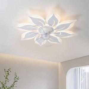 거실 인테리어 LED 조명 실링팬 선풍기 천장