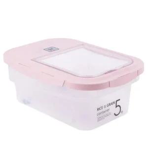 쌀통 5kg 잡곡 밀폐 보관 주방 정리 안전