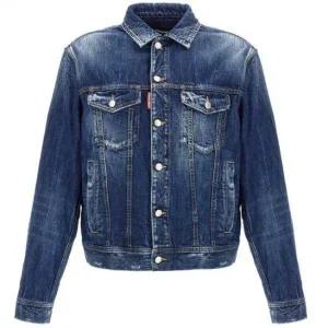 DSQUARED2  25 쿨 비 나이스 워시 LA 진 자켓 (S71AN0599 S30309 470)