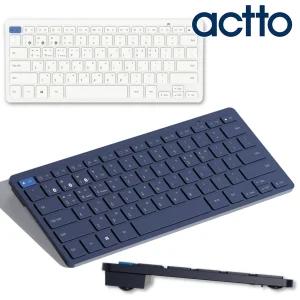 슬림 블루투스 키보드 노트북 아이패드 갤럭시탭 태블릿 텐키리스 무선 키보드 멀티페어링 BTK-12