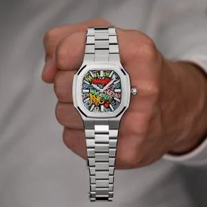 Maen MAEN X IFL Manhattan Graffiti - 리미티드 에디션 Read 디스크립션 패션시계 시계 손목시계 명품시계