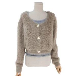 [롯데백화점]스튜디오화이트 앙고라가디건MKACDS666