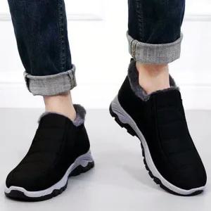 남녀공용 커플 방한 패딩슈즈 보온 털 운동화 겨울 방한화 따뜻한 캐주얼 신발