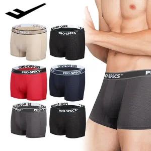 프로스펙스 PROSPECS 남성 폴리메쉬 드로즈 6종세트 남자팬티 속옷 기능성 사각 팬티