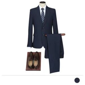 더블버튼 빅사이즈 더블수트 남성정장 여름 수트 봄 (WFFOT2J)