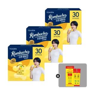 콤부차 HOT&ICE 진저레몬 30스틱x3박스