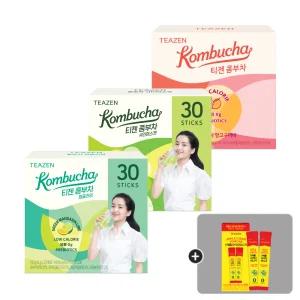 콤부차 30스틱x3박스(청귤라임+샤인머스캣+망고구아바)