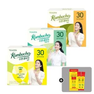 콤부차 30스틱x3박스(레몬+청귤라임+매실)