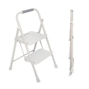 모빌리아 접이식 2단 이동식 가정용 사다리 작업 우마 발판 계단 MB8012215-2