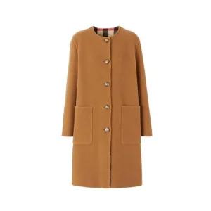 티스버리 리버시블 울 코트 카멜 80686831