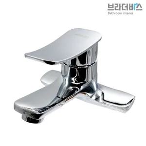 브라더바스 투홀 세면수전 4인치 BBF0024기 대도꼭지 욕실 세면기 냉온 용품 대전