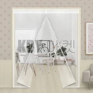 방풍비닐 현관 초특대형 방풍막 바람막이 방문 우풍 외풍 차단 베란다 자석 투명 커튼