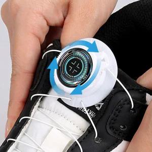 젠나나 안풀리는 신발끈 다이얼신발끈 원터치 보아운동화끈 매듭없는 자동 조임이 와이어 버클