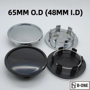 ABS 65mm (48mm 내부) 빈 자동차 휠 센터 캡, 포르쉐 마칸 림 허브캡 커버, 범용 스타일링 액세서리, 47K65