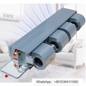 수평형 매립 팬코일 중앙 냉난방기 라디에이터 수냉식 무소음 에어컨