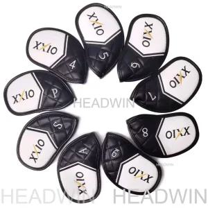  XXIO 골프 아이언커버 세트 PU가죽 클럽커버 레트로 9종세트