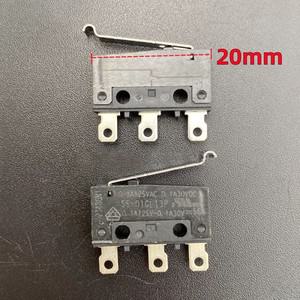 SS-01GL13P 마이크로 스위치 핸들 3 핀 0.1A 125V 스트로크 감지 리셋 터치 키