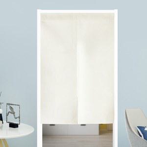 무지 단색 패브릭 주방 커튼 가리개 화장실 가림막 다용도실