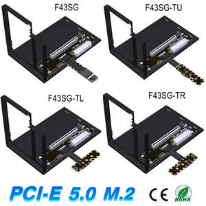 ADT-Link 고속 FFC eGPU 어댑터  외부 그래픽  NUC  ITX  노트북 PC Gen5  5.0 M.2 NVMe-PCI-E 5.0x16 독