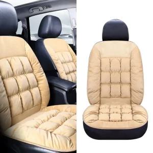 겨울 차량용방석 패딩 카시트 보온 극세사 시트커버 자동차시트커버
