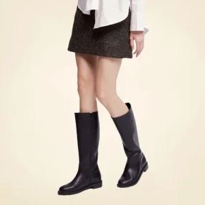 코모레비뮤지엄 3Colors_핸드메이드 와이드 클래식 롱 부츠 I KM011