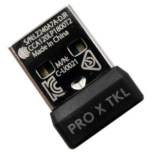 느와르Vogel 로지텍 G PRO X TKL 라이트스피드 무선 기계식 게이밍 키보드용 USB 동글 마우스 수신기 어댑