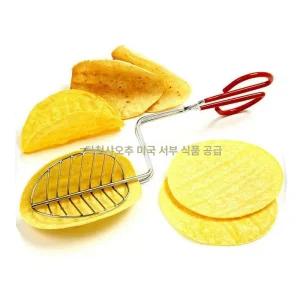 다용도 분리 타코틀 브리또 바스켓 접시 기름망 틀잡기