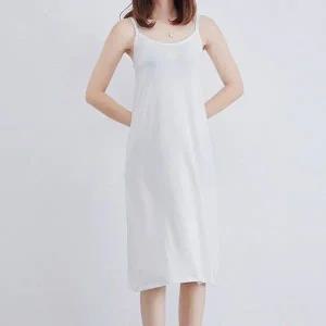 [하프클럽/]심플 디자인 끈나시 루즈핏 3원피스 LKO80 패턴 홀터넥 롱원피스