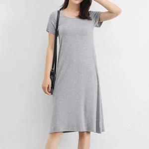 [하프클럽/]베스트 걸스 트리플컬러 데일리 시즌 크루넥수면복 하프티 롱드